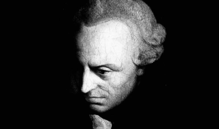 Immanuel Kant, in un dipinto attribuito a Jean-Marc Nattier (1790 circa)